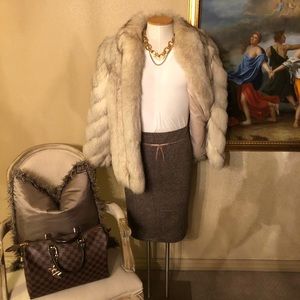 Ann Taylor Women’s Wool Ribbon Skirt